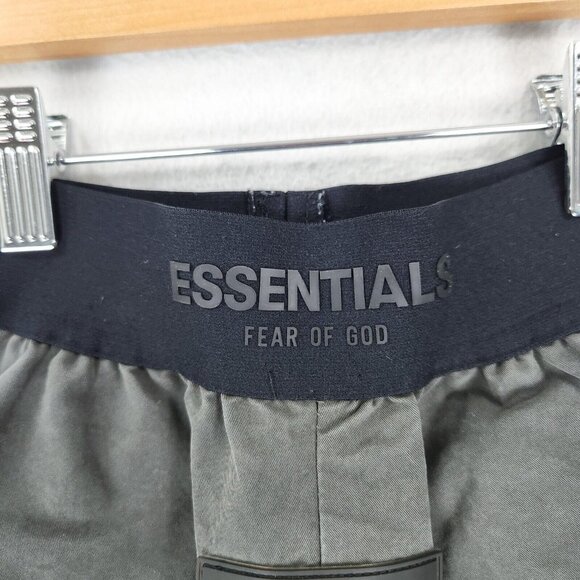 Fear Of God Pants Boys 6 7 Gray Wide Leg Essentials Kids Pull On Youth Casual - Picture 3 of 16